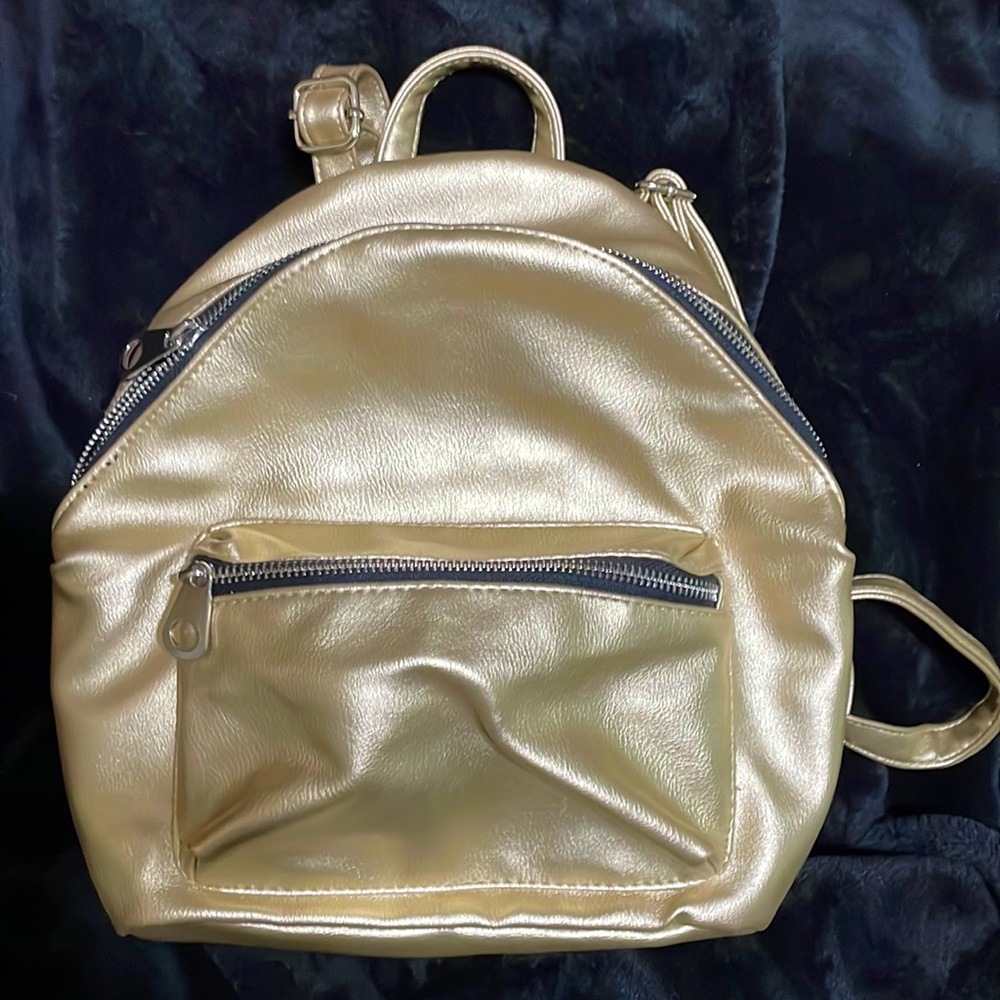 Gold Backpack